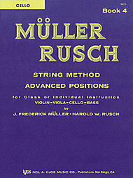 Muller-Rusch String Method Book 4 - Cello