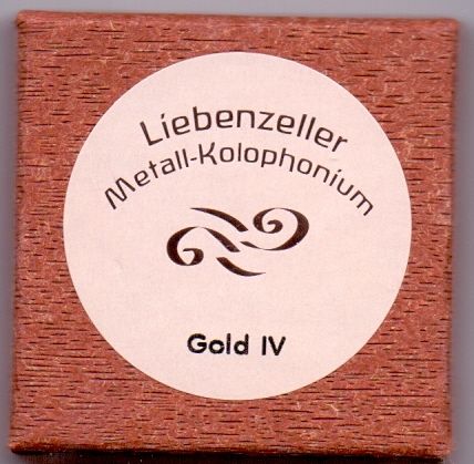 Liebenzeller Metal Rosin Gold IV