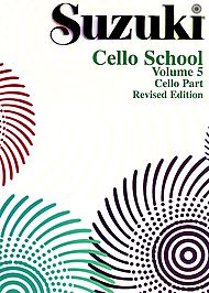 Suzuki Cello School - Volume 5 (Cello Part) - Revised